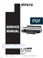 Canon Imageprograf Ipf610 Service Manual Free