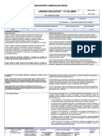 Planificacion Anual Matematicas 10º EGB