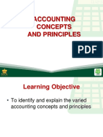 6 Accounting Concepts and Principles