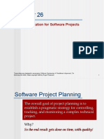 Estimation For Software Projects