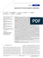 Flunarizine Versus Topiramate For Chronic Migraine Prophylaxis