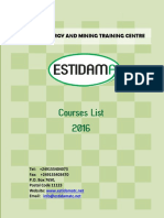 Courses List 2016 Courses List 2016 Courses List 2016: Estidama Estidama Estidama