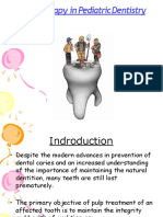 Pulp Therapy in Pediatric Dentistry