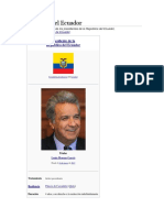 Presidente Del Ecuador