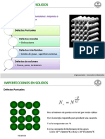 Imperfecciones en Solidos PDF