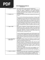 Torts Cases (Civil Law)