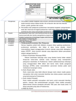 Sop Pencatatan Dan Pelaporan Puskesmas - Output