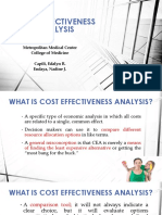 Cost Effectiveness