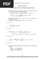 M Fin 202 CH 13 Solutions