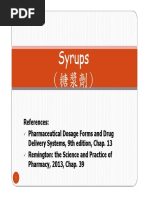 6 Syrups