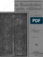 Istoria Românilor Prin Calatori. Volumul 1 Pâna La Jumatatea Veacului Al XVII-lea PDF