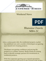 Weekend News: Bhawana Chawla MBA-2C