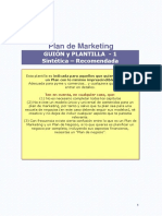 Plantilla para Plan de Marketing