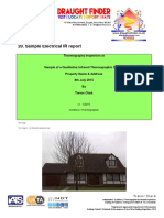 Sample Electrical IR Report: Thermography Inspection at