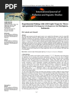 Experimental Fishing With LED Light Traps For Three-Spot Gourami