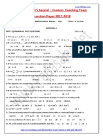 10th Maths Centum Coaching Team Question Paper 4