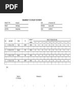 Measurement of Continuity Test Report