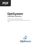 Optisystem Vbscripting Ref Guide PDF