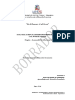 Guía Estrategia Exploración de Conocimientos Previos