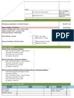 Contoh From Data Calon Kandidat Di PT Ecco