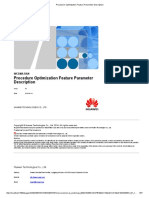 Procedure Optimization Feature Parameter Description