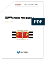 Gravação de Audiência Guia Rapido PDF