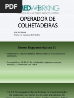 Operador de Colhetadeiras