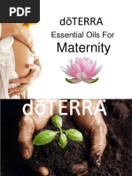 Essential Oils For: Maternity