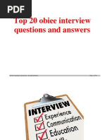 Top 20 Obiee Interview Questions and Answers