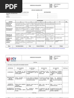 Rubrica - MODELO UCV