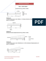 Resistencia de Materiales - Tarea - Cuarta Unidad 2017 III