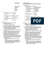 Latihan Soal PLSV PTLSV