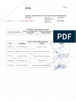 Preparación y Respuesta Ante Situaciones de Emergencia