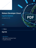 IBM Watson Cognitive Solutions