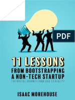 11 Lessons From Bootstrapping A Non Tech Startup