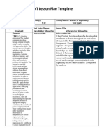 UNT Lesson Plan Template