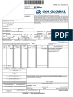 Original 1 - (For Issuing Carrier) - HAWB No - S00705318