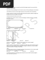 CBSE Class 7 Maths Worksheet - Perimeter and Area