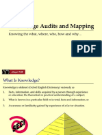 Knowledge Audits and Mapping