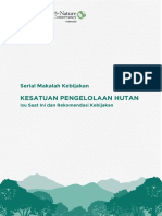 Makalah Kebijakan Kesatuan Pengelolaan Hutan