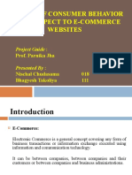 E-Commerce & Consumer Behaviour