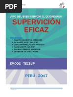 Supervisión Eficaz