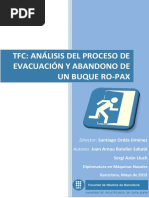 TFC Analisis Del Proceso de Evacuacion y Abandono de Un Buque Ro-Pax