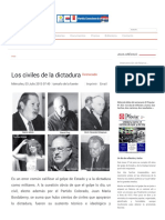 PCU - Los Civiles de La Dictadura PDF