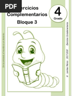 4to Grado - Bloque 3 - Ejercicios Complementarios