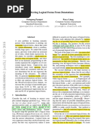 Inferring Logical Forms From Denotations