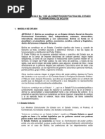 Analisis Articulo 1 Constitucion Politica Del Estado