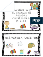 Imágenes para Actividades en Agendas Visuales PDF