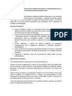 Propuesta de Gabinete Psicopedagógico