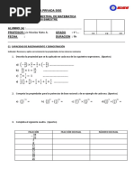 Examen Bimestral III - 1ero